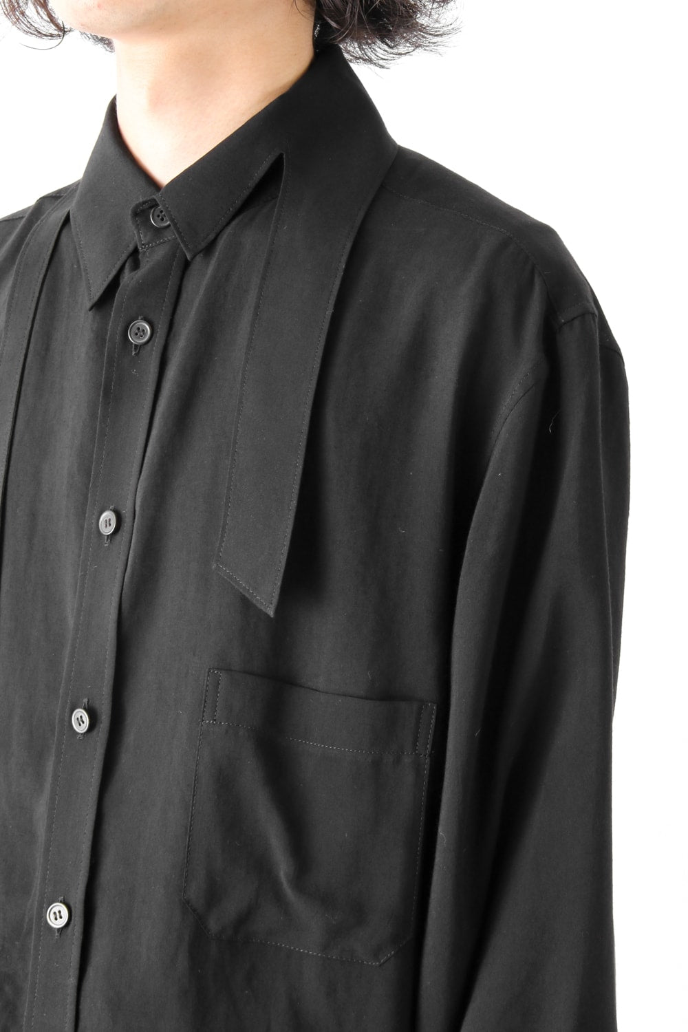 Deformation Collar Shirt