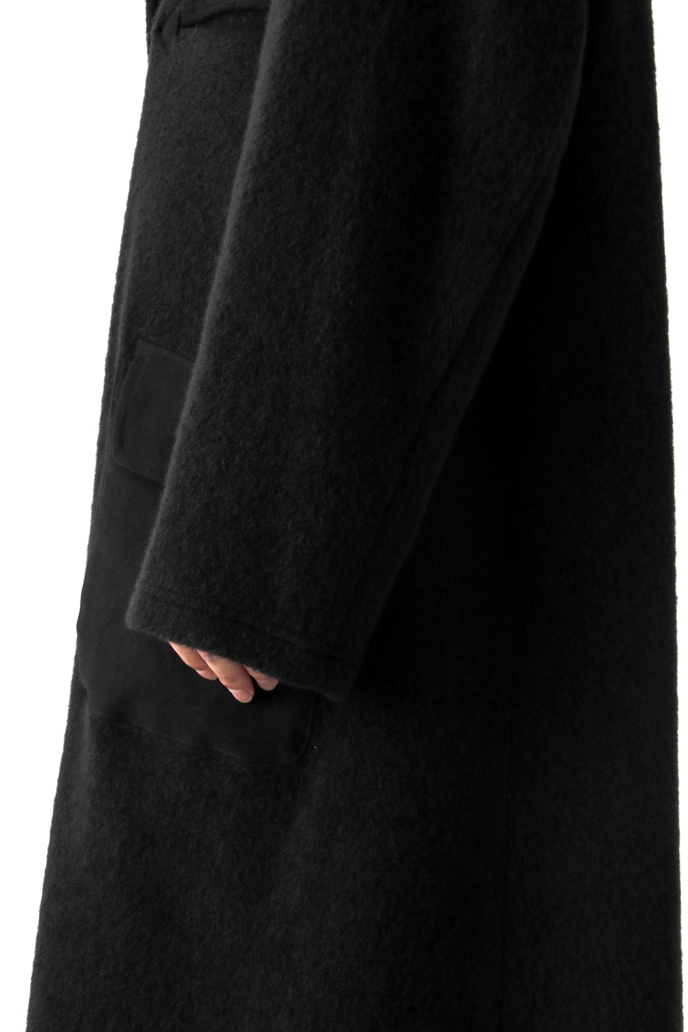 Plush Collar Pile Coat