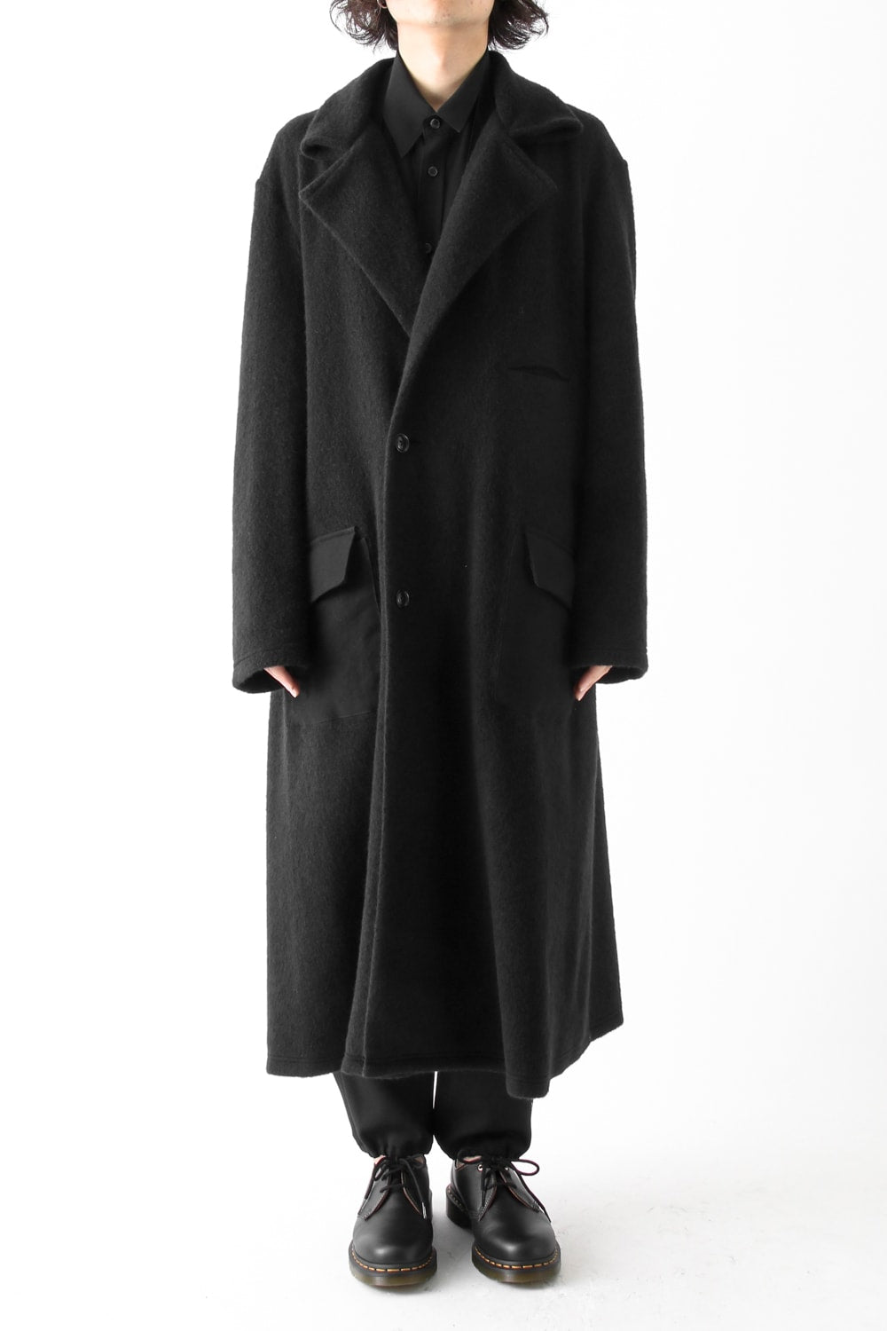 Plush Collar Pile Coat