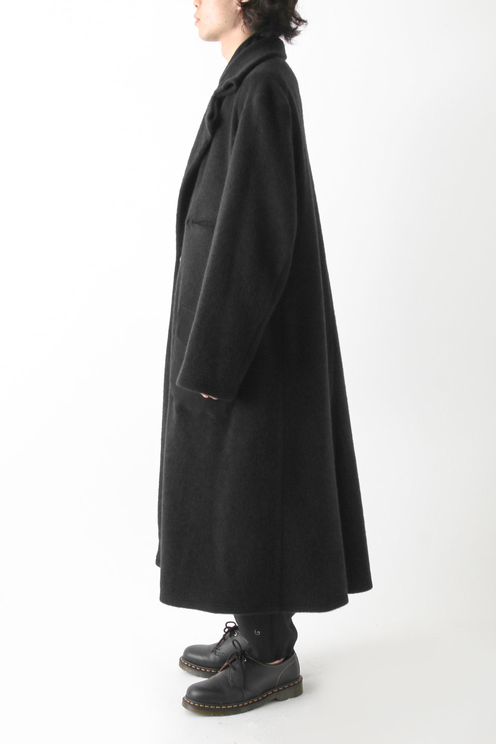 Plush Collar Pile Coat