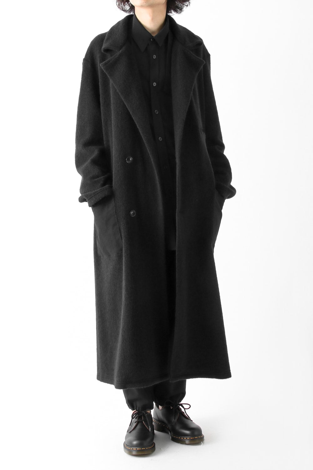 Plush Collar Pile Coat