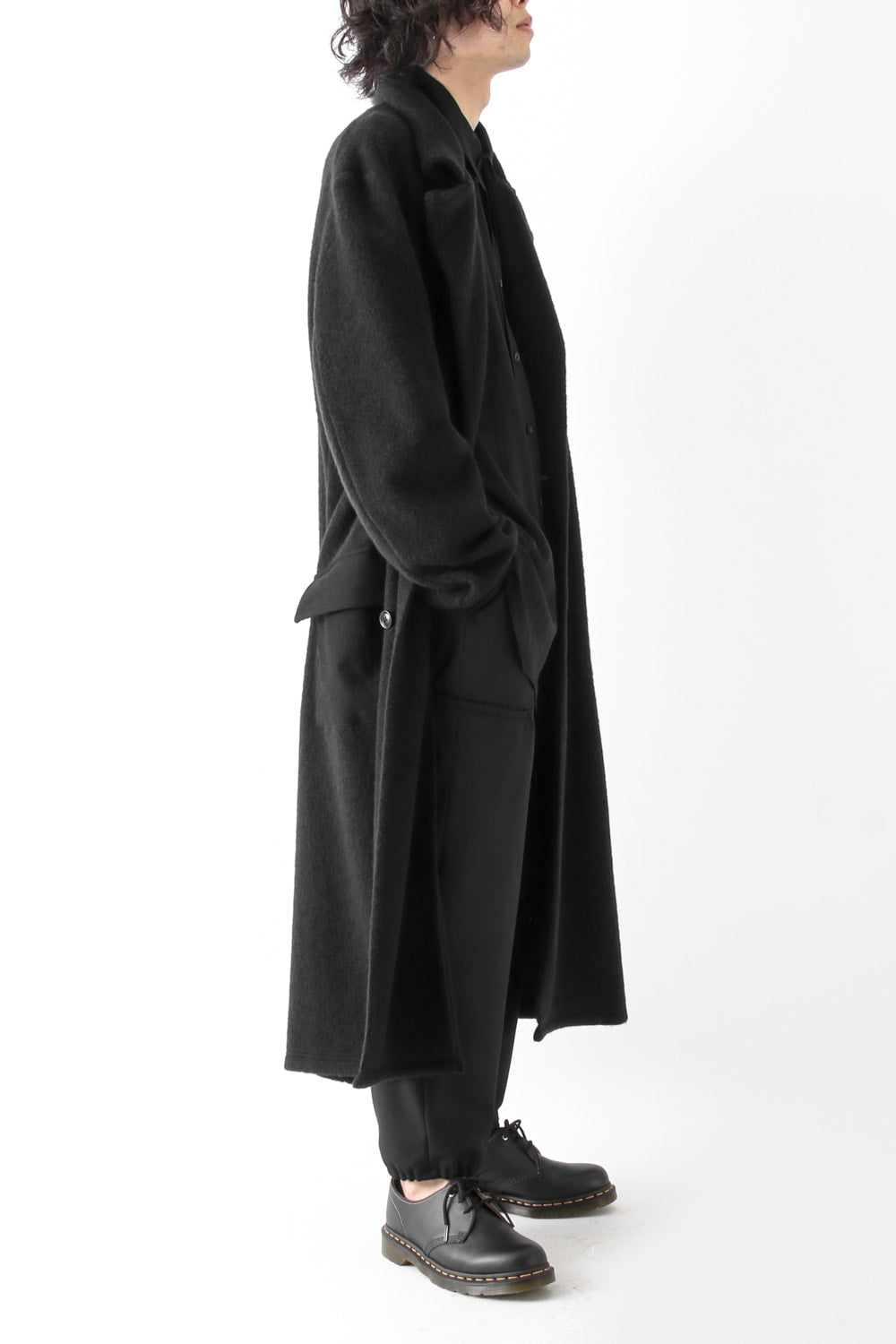 Plush Collar Pile Coat