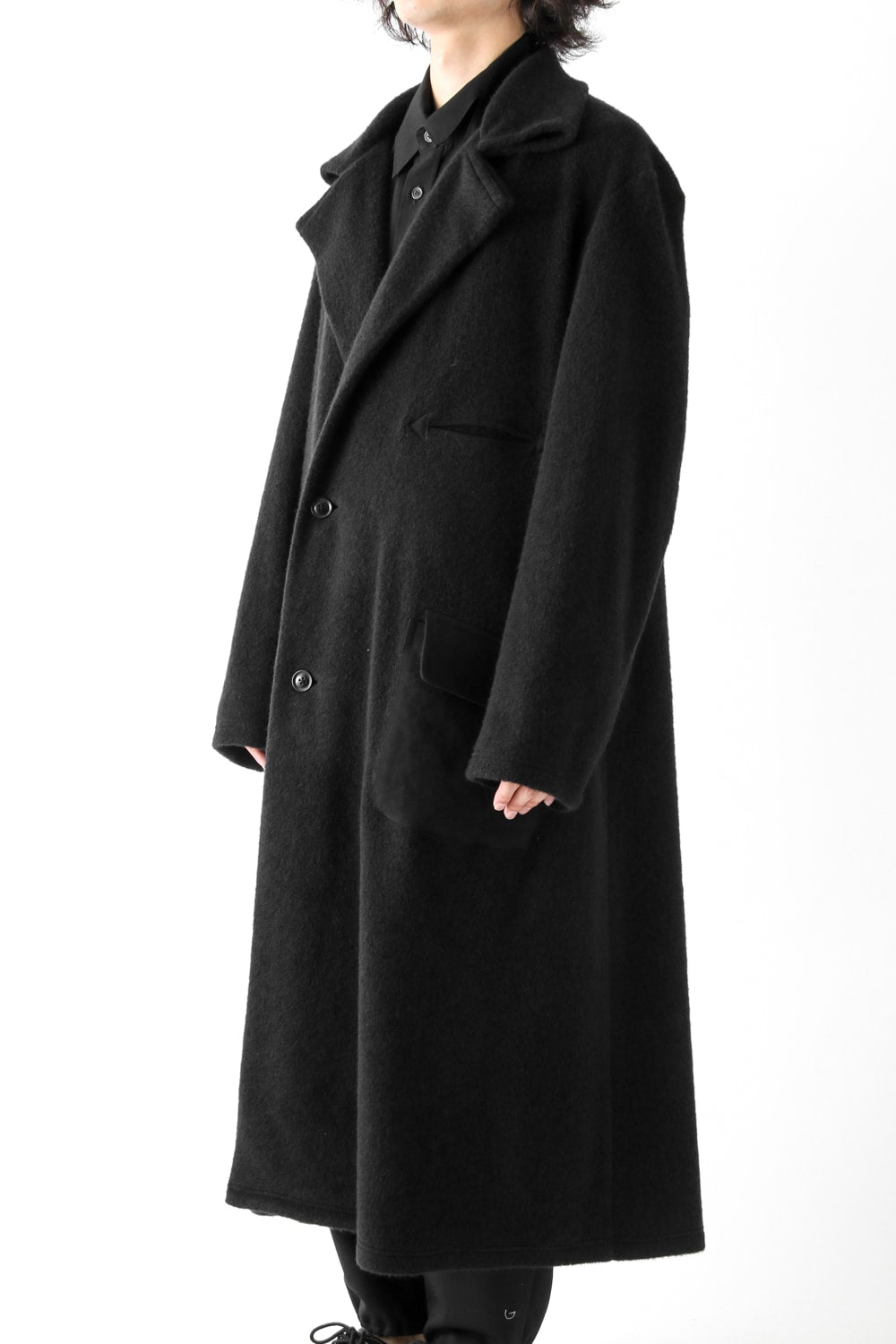 Plush Collar Pile Coat