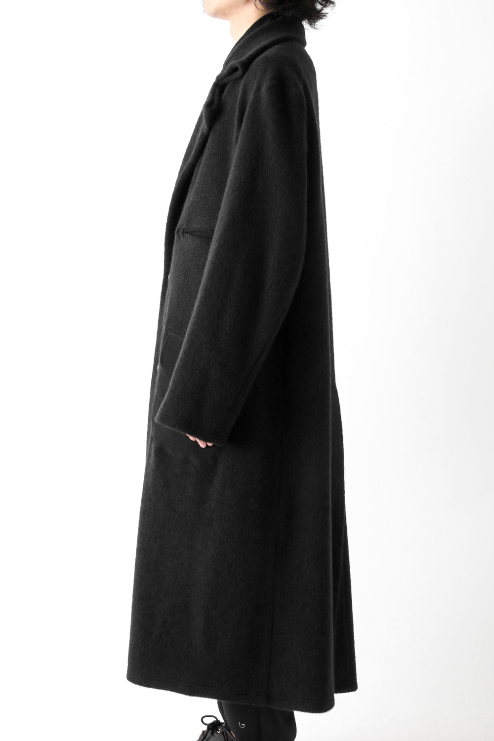 Plush Collar Pile Coat