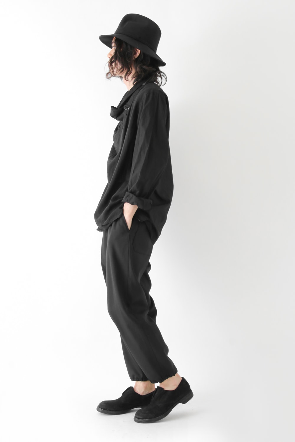 Stretch Twill Easy Drawstring Pants