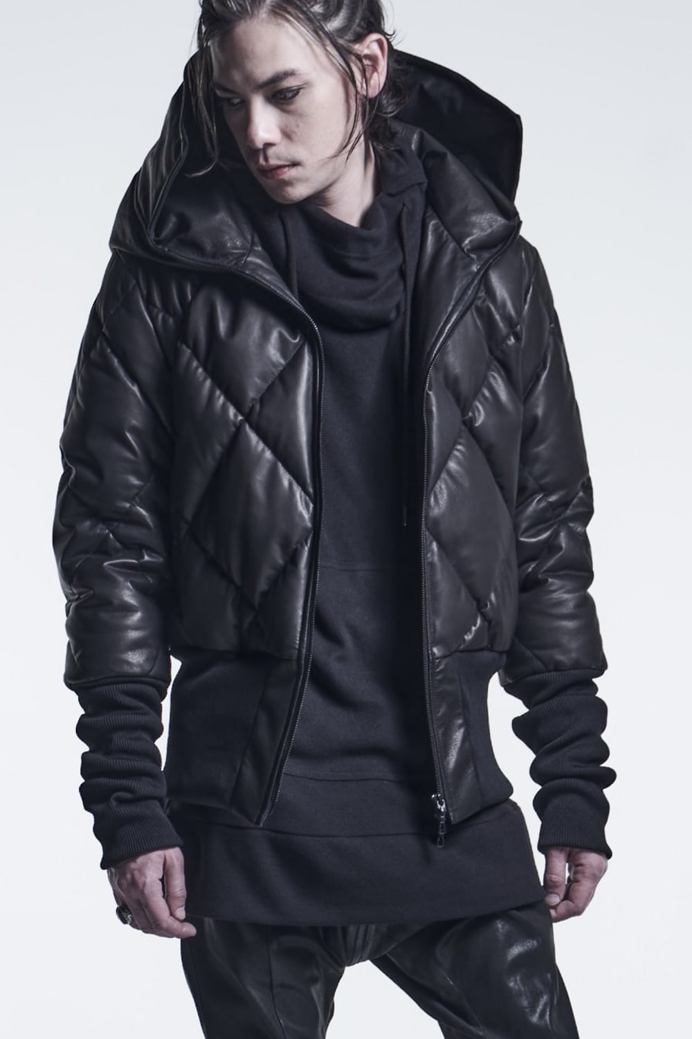 ロングリブ フーディーダウン