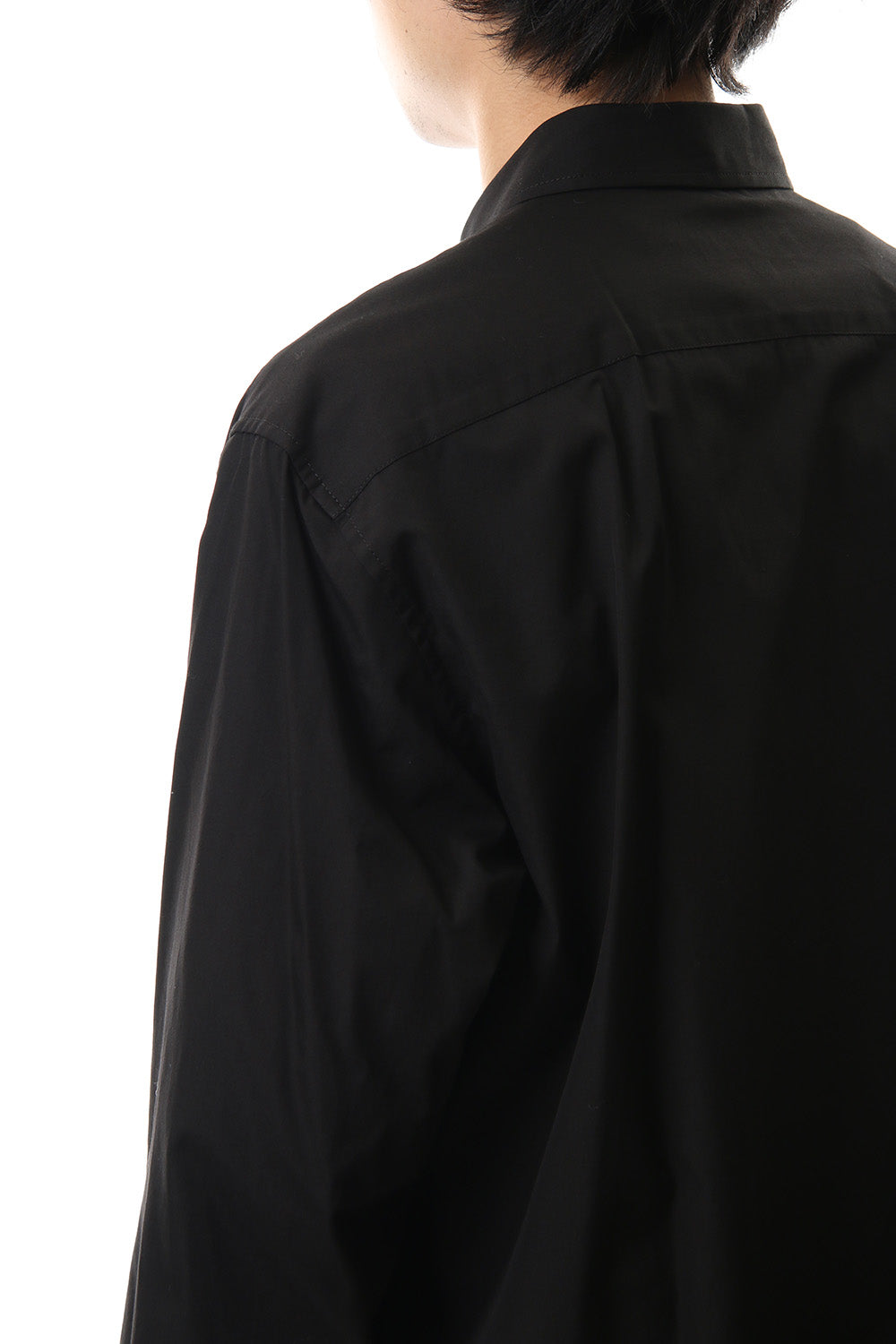 100/2 Broad Long tub shirt Black