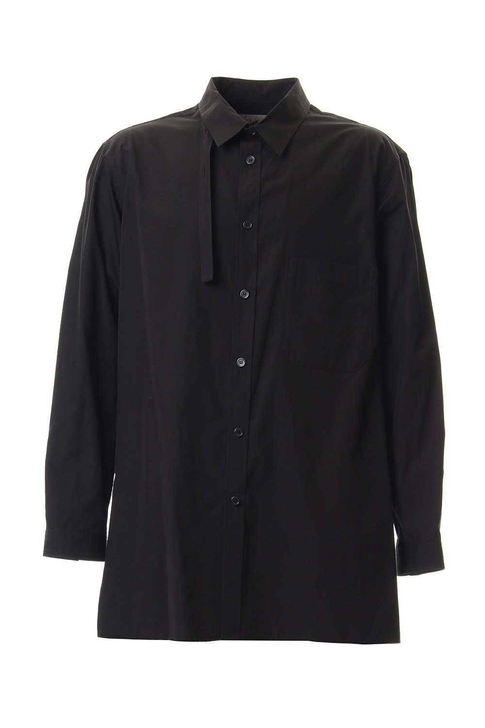 100/2 Broad Long tub shirt Black