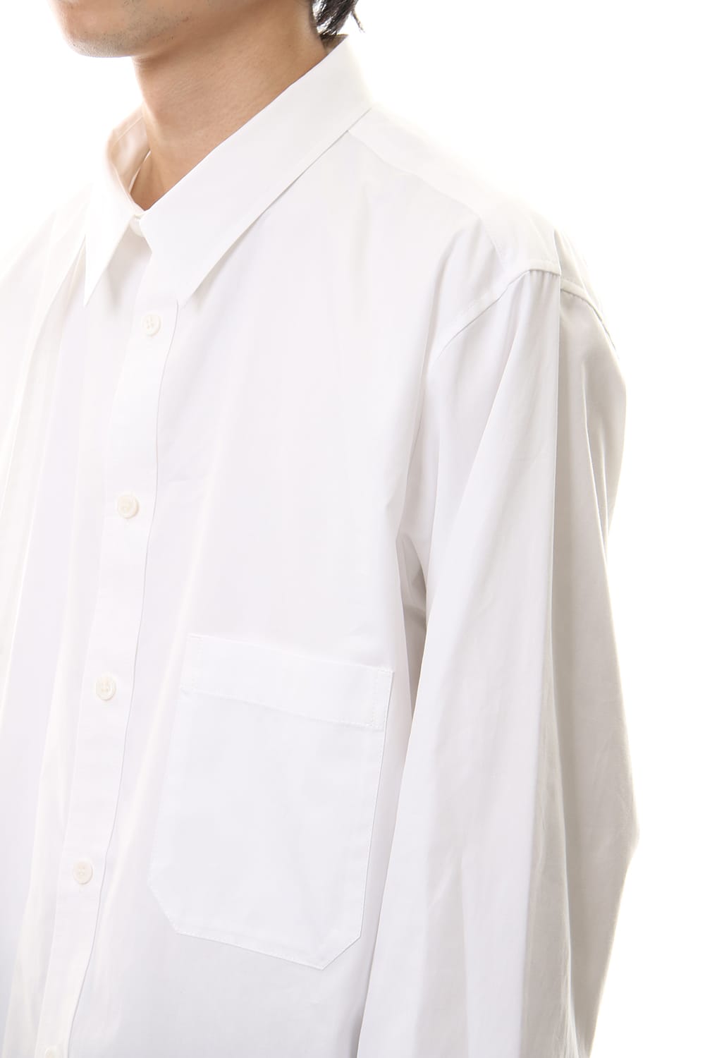 100/2 Broad Long tub shirt White