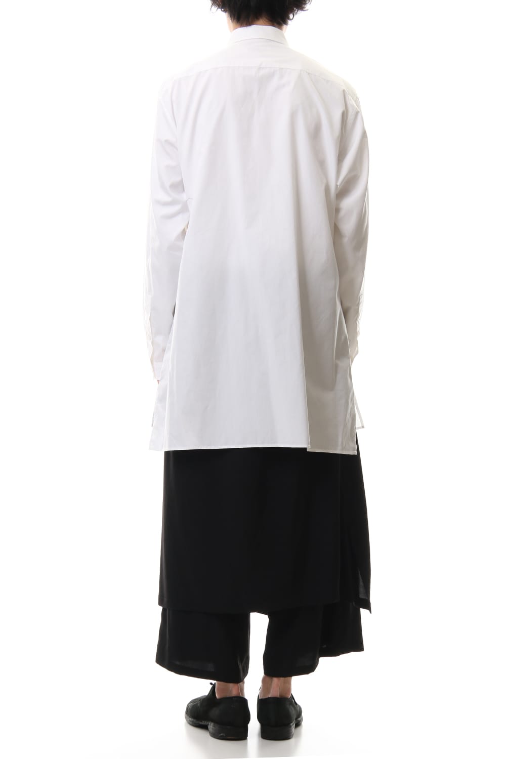 100/2 Broad Long tub shirt White