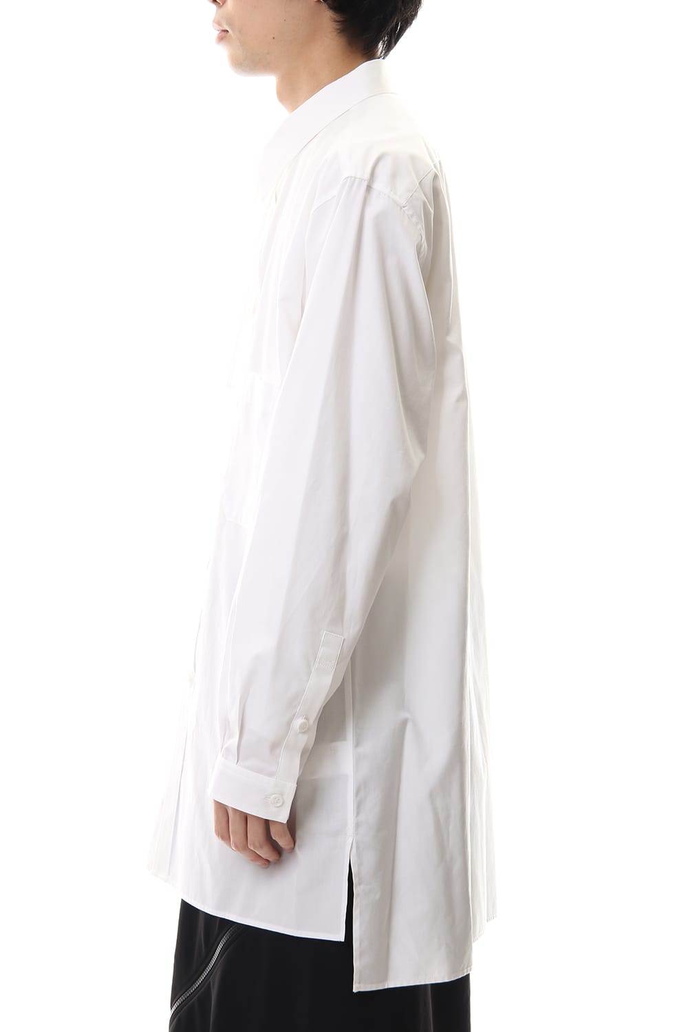 100/2 Broad Long tub shirt White