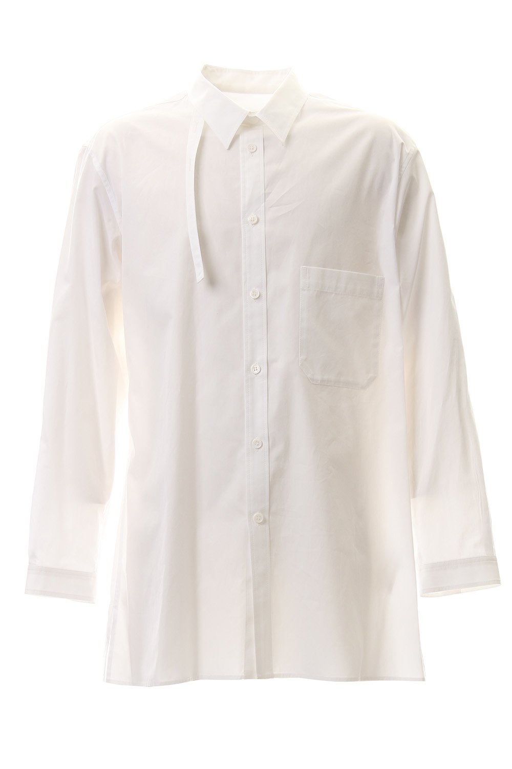 100/2 Broad Long tub shirt White