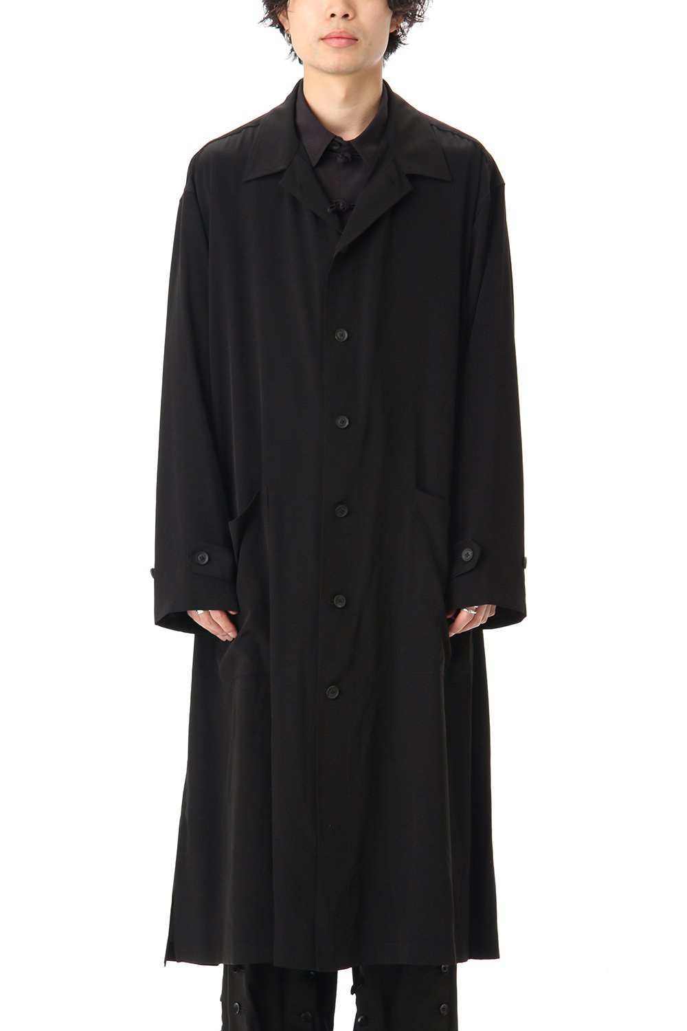 TA/Tuxedo Stand fall collar Shirt coat