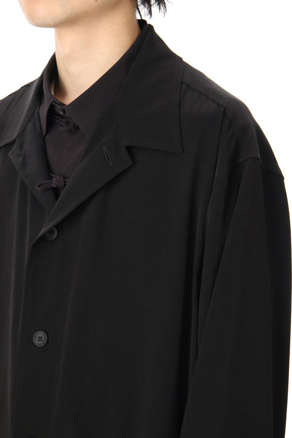 TA/Tuxedo Stand fall collar Shirt coat