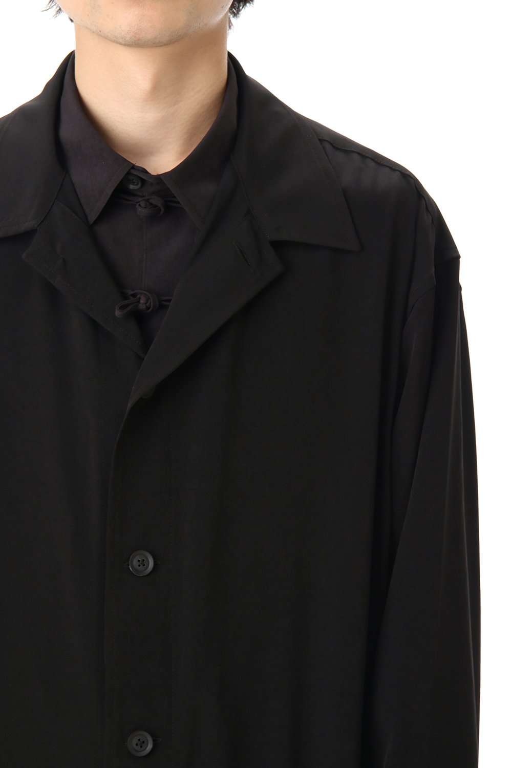 TA/Tuxedo Stand fall collar Shirt coat