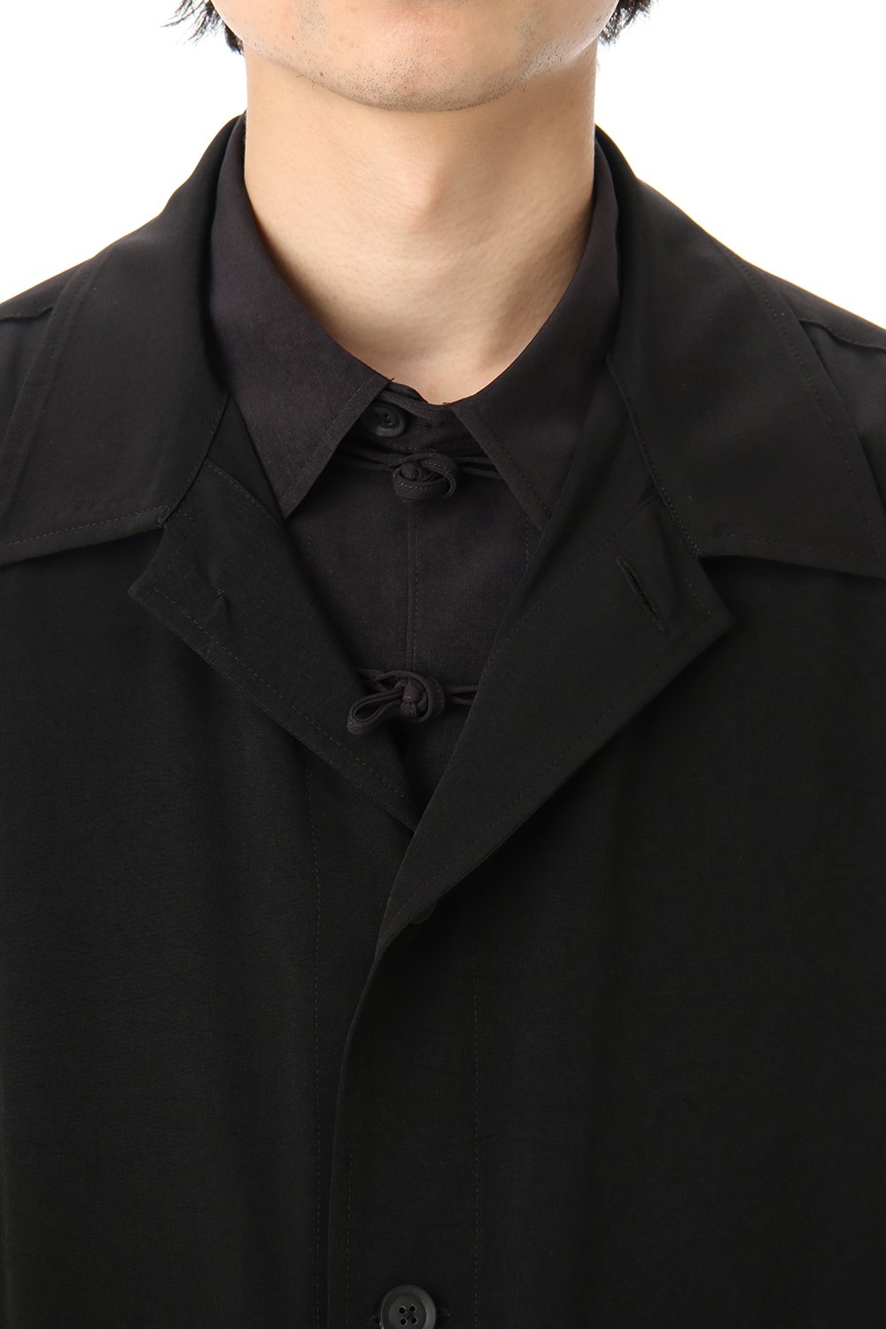 TA/Tuxedo Stand fall collar Shirt coat