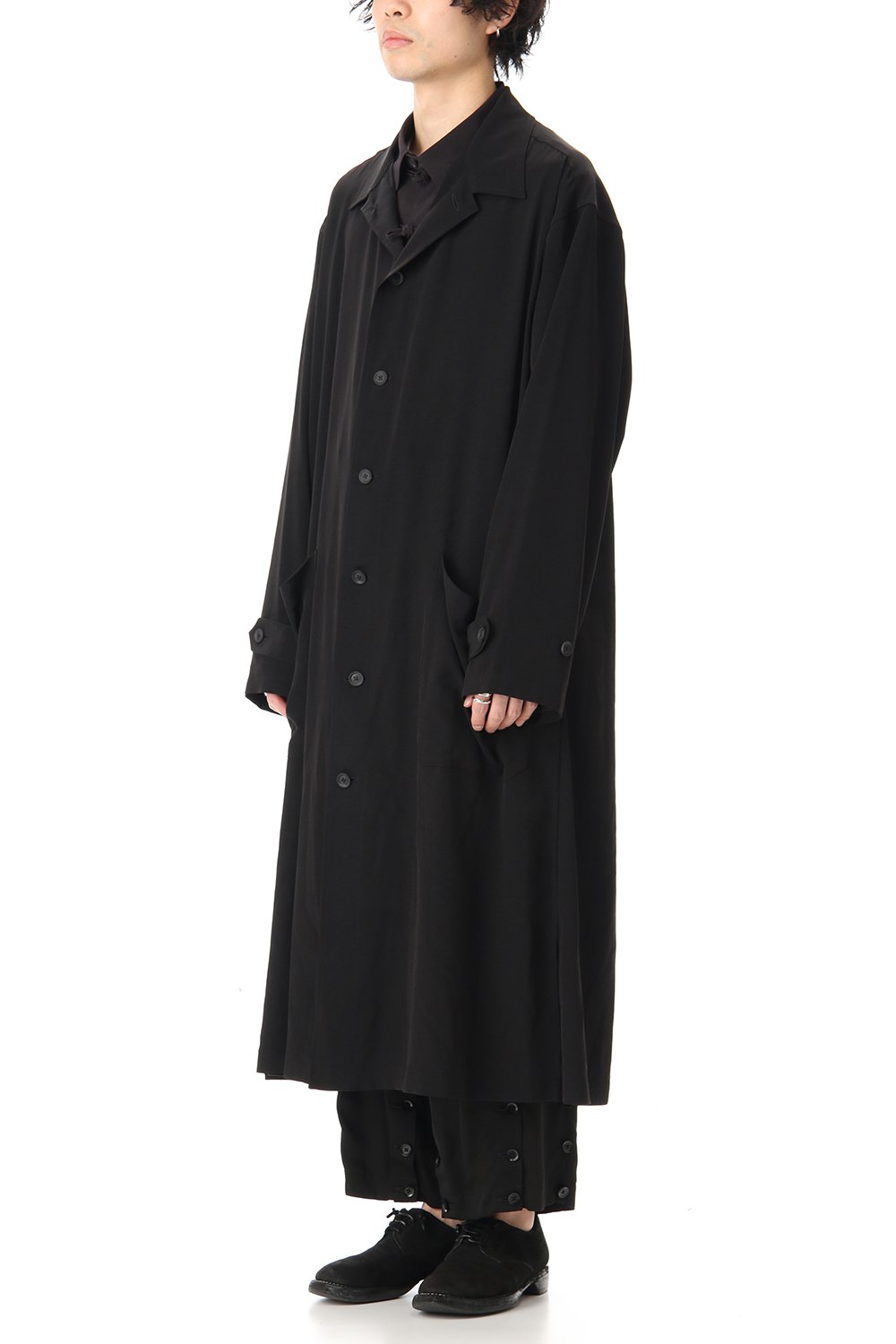 TA/Tuxedo Stand fall collar Shirt coat