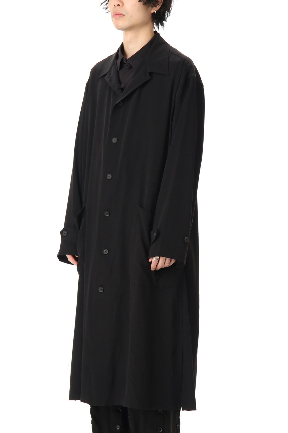 TA/Tuxedo Stand fall collar Shirt coat