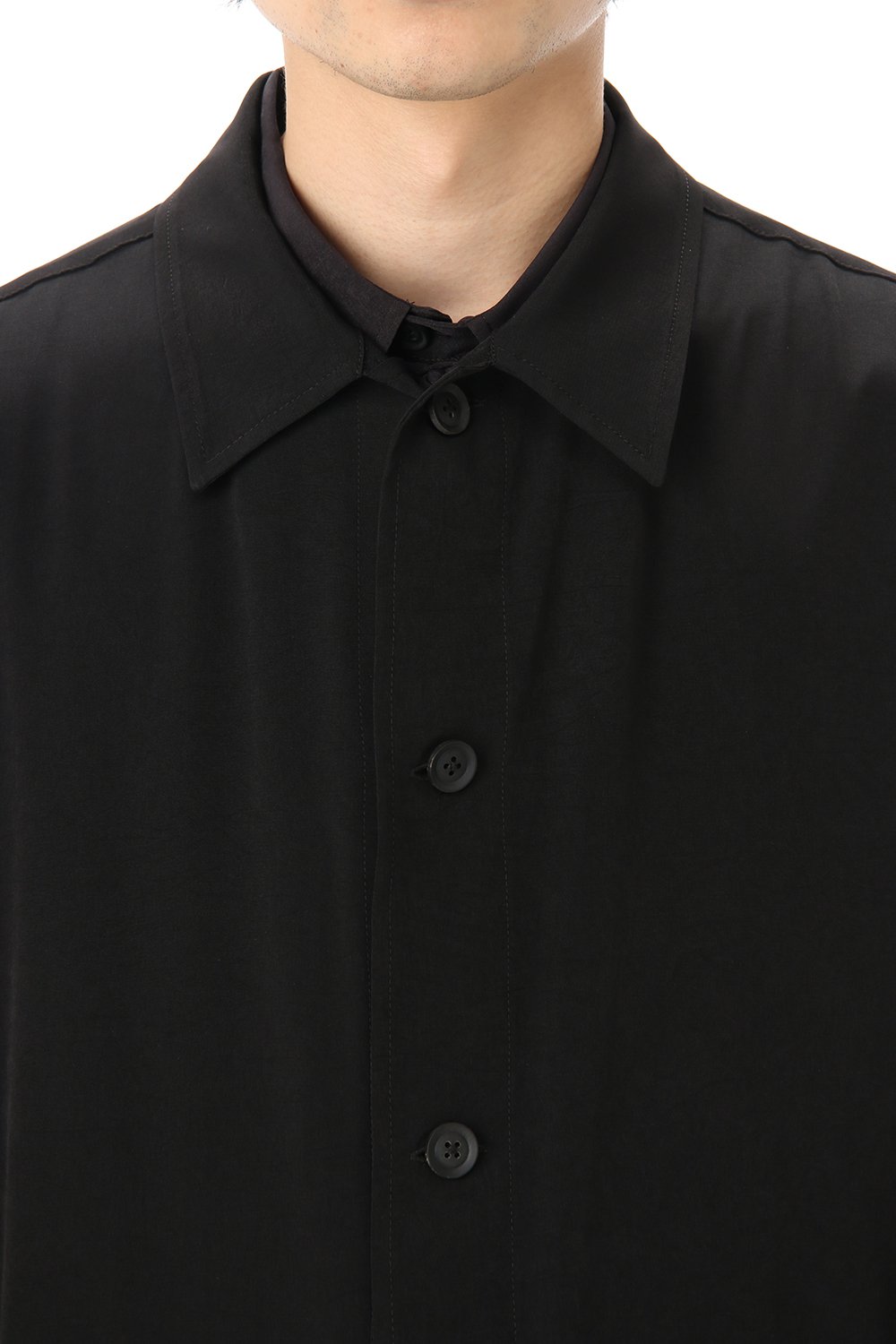 TA/Tuxedo Stand fall collar Shirt coat