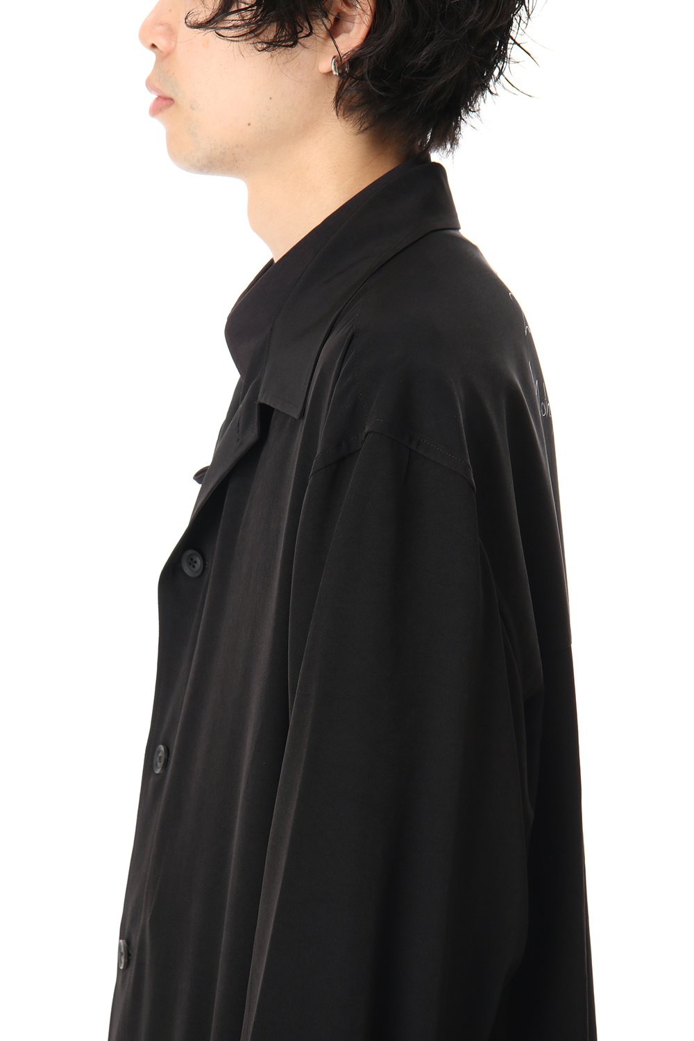 TA/Tuxedo Stand fall collar Shirt coat