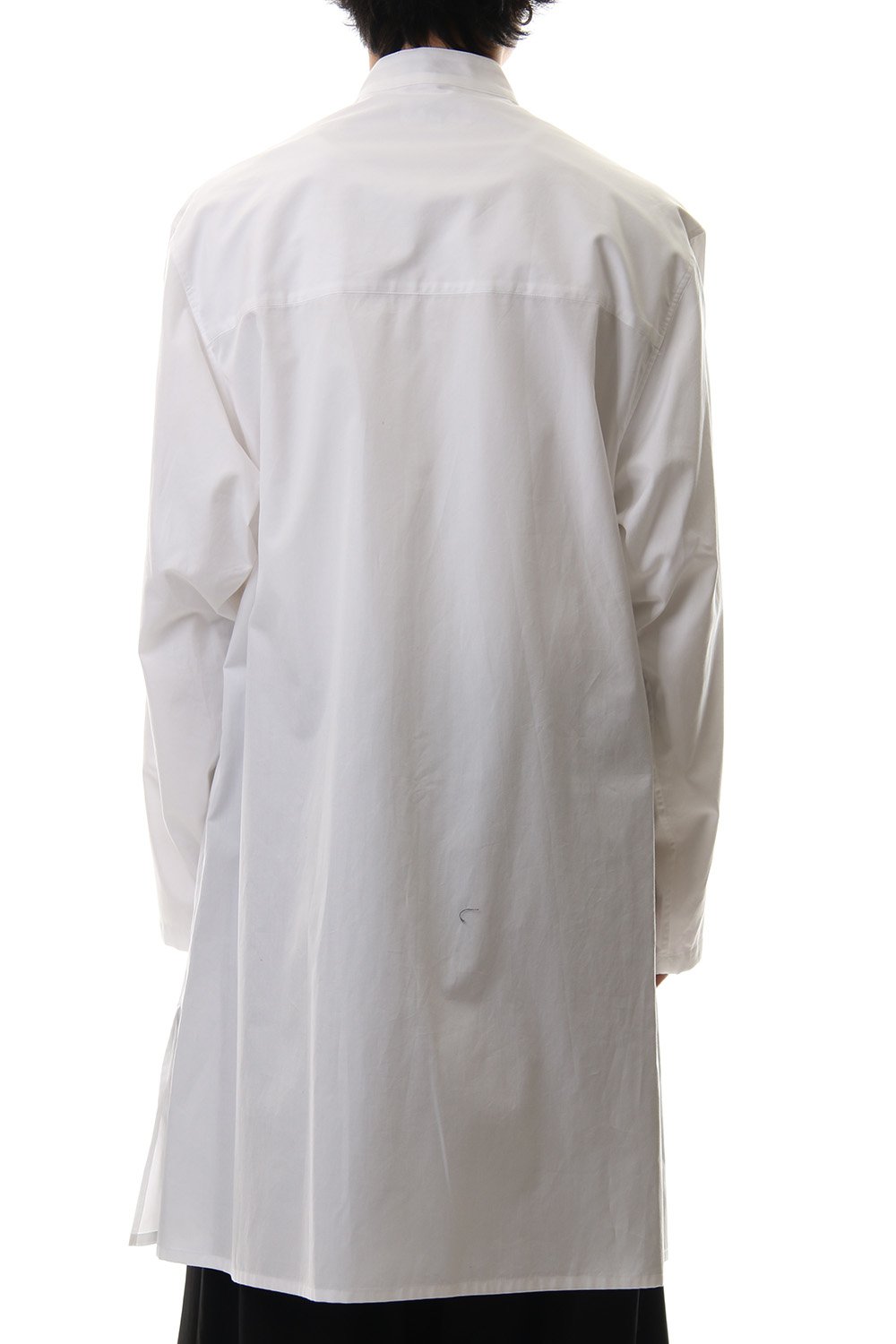 100/2 Broad Long China shirt White