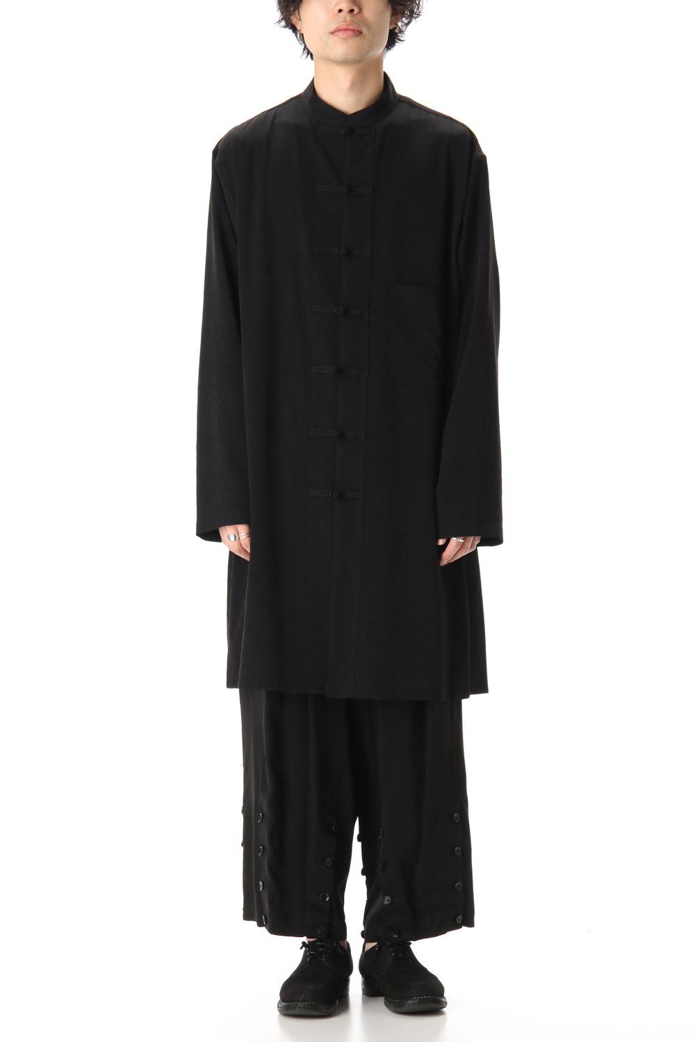 Cupro twill Adjusted pants