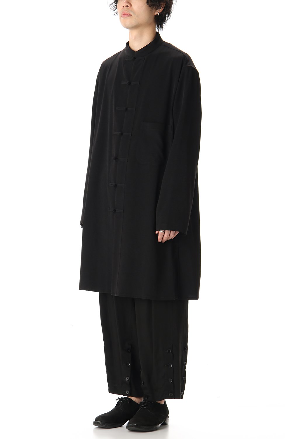 Cupro twill Adjusted pants