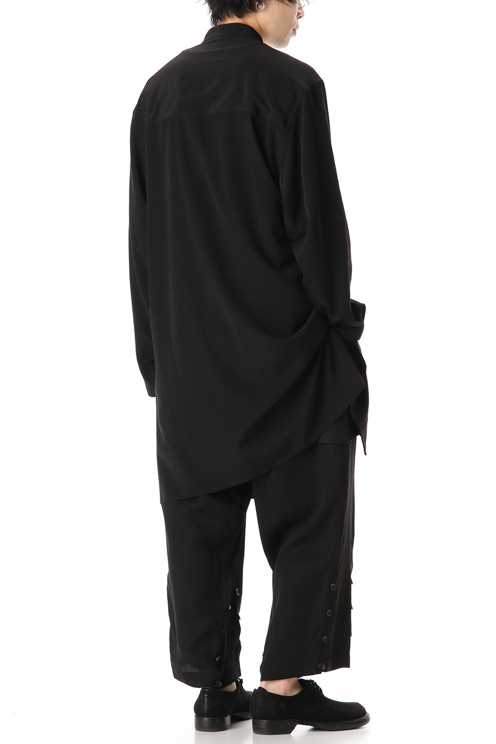 Cupro twill Adjusted pants