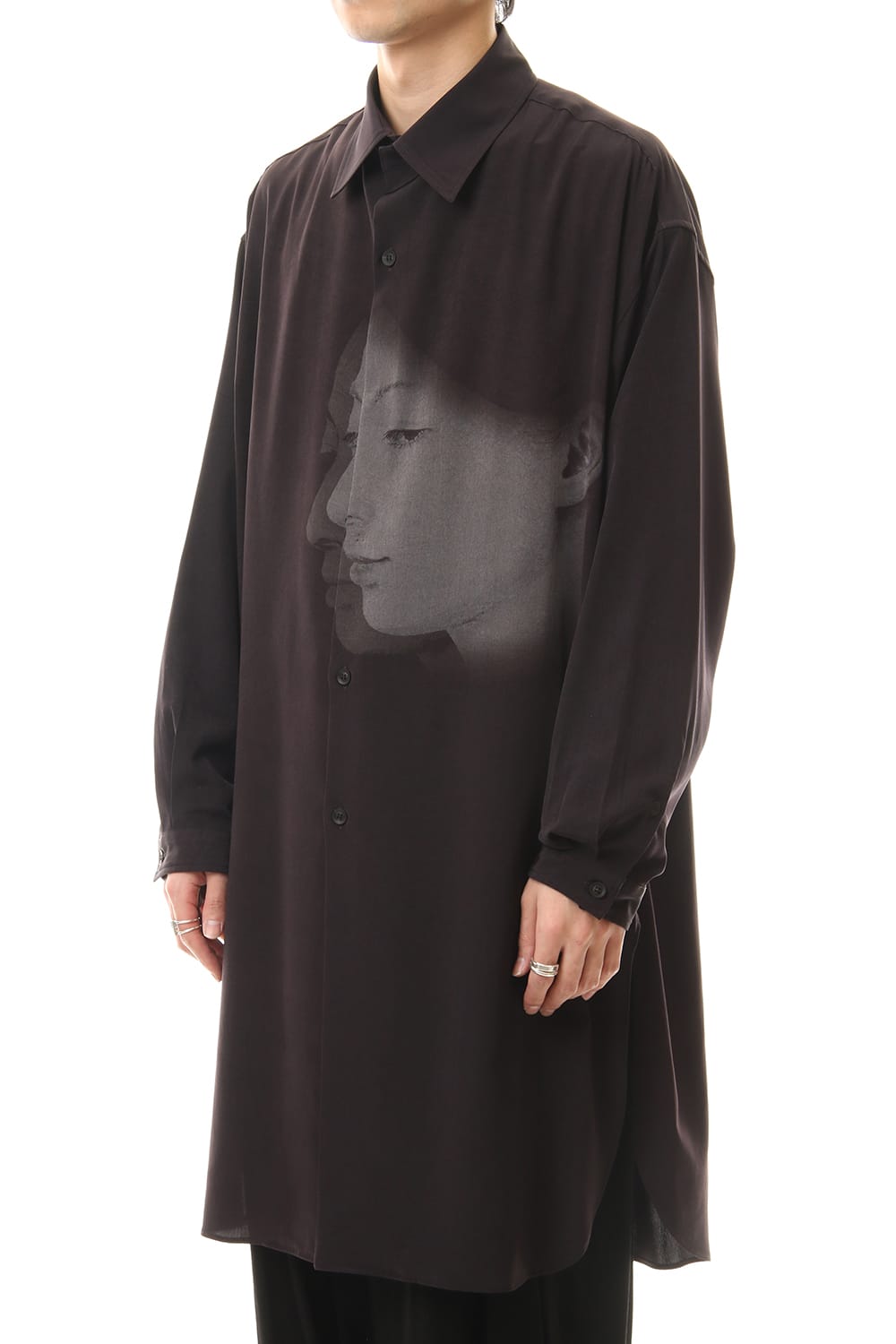 IF SO... SAYONARABA Shirt Collar Blouse