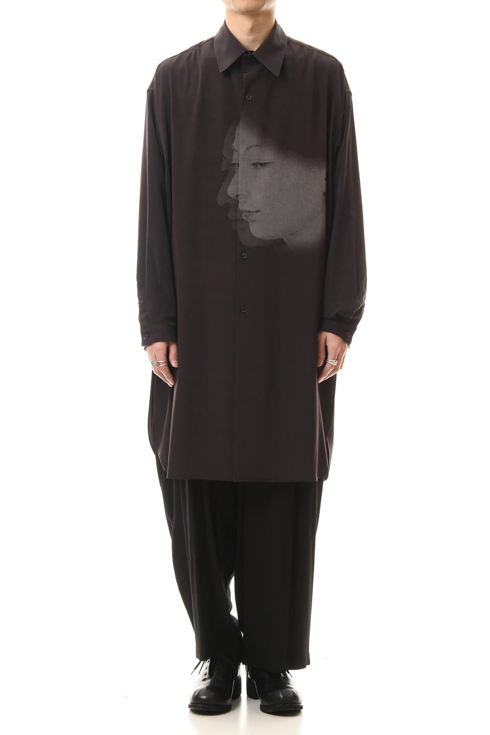 IF SO... SAYONARABA Shirt Collar Blouse