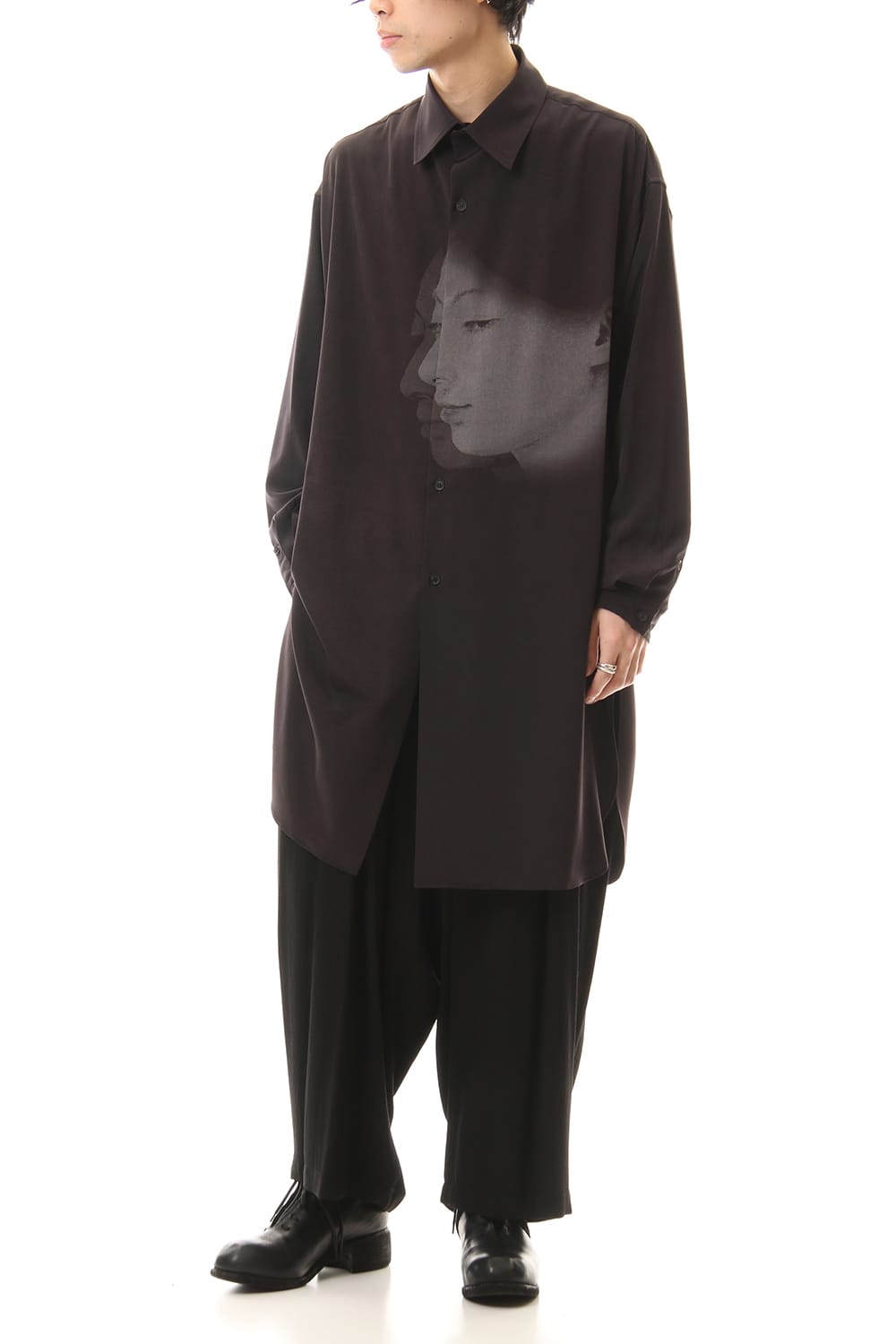 IF SO... SAYONARABA Shirt Collar Blouse