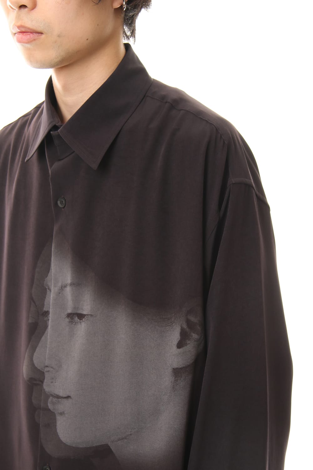 IF SO... SAYONARABA Shirt Collar Blouse