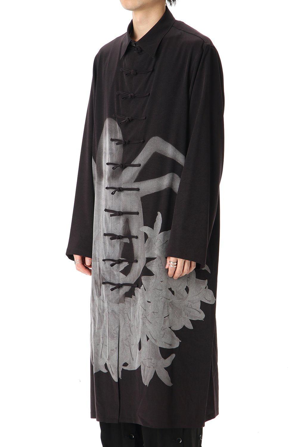 YURI ASHURA China button Long blouse