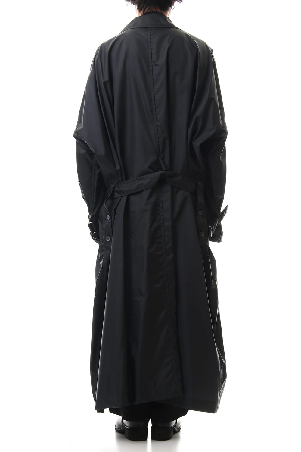 Nylon Taffeta Big Trench coat