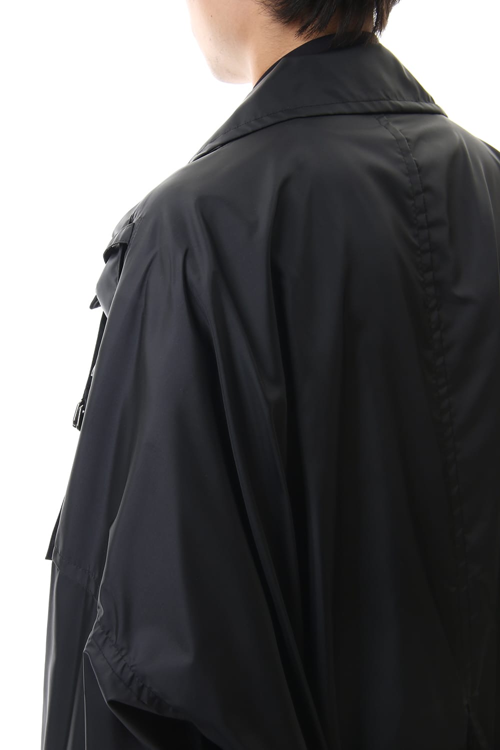 Nylon Taffeta Big Trench coat