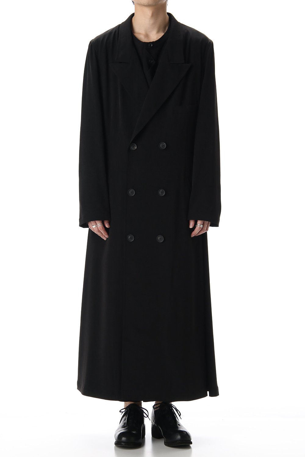 TA/Tuxedo Peaked Long dress