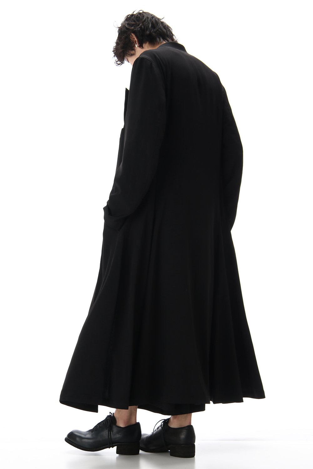 TA/Tuxedo Peaked Long dress