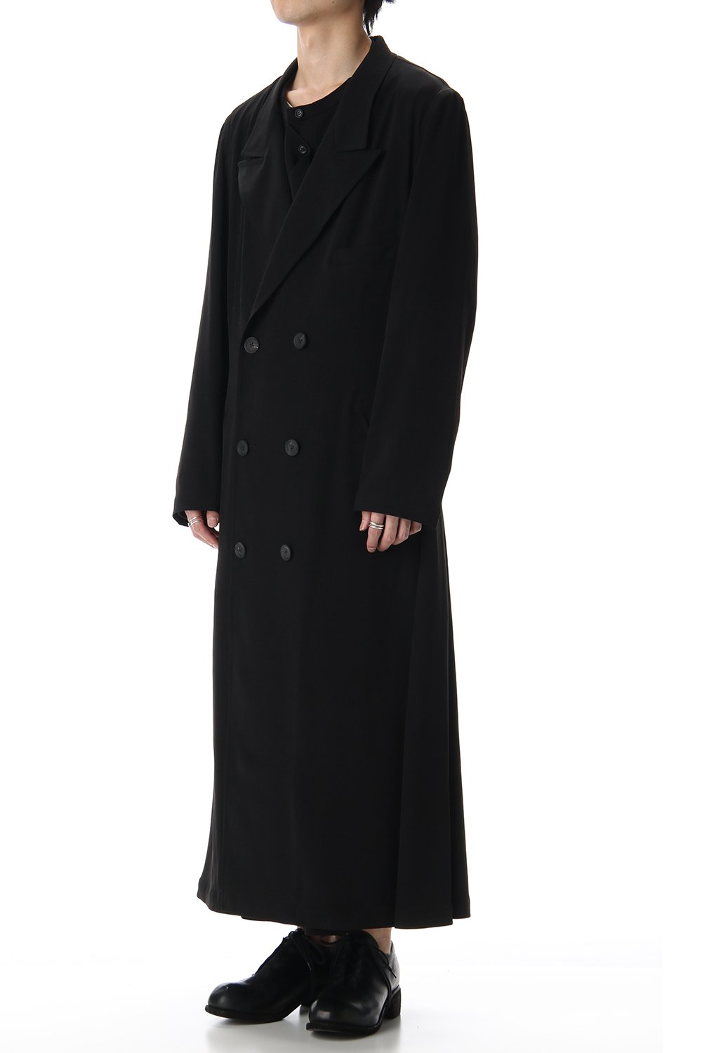 TA/Tuxedo Peaked Long dress