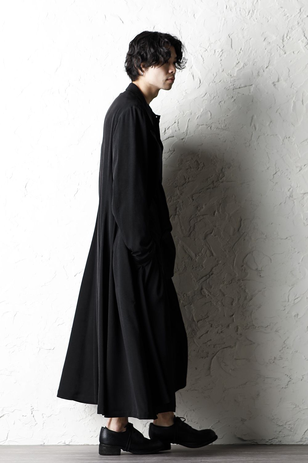 TA/Tuxedo Peaked Long dress