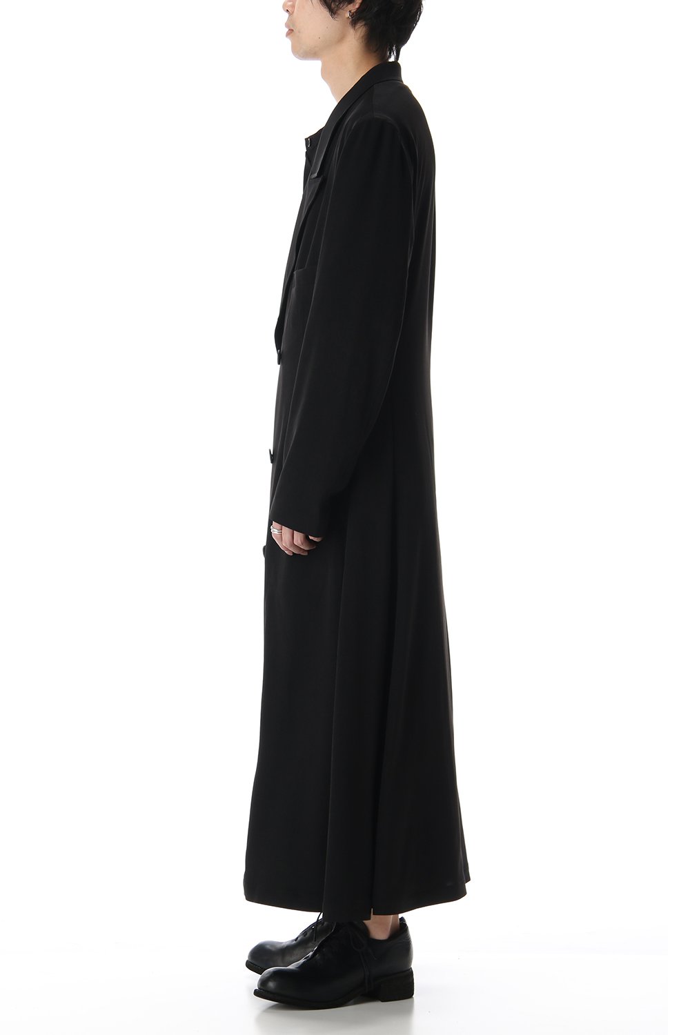 TA/Tuxedo Peaked Long dress