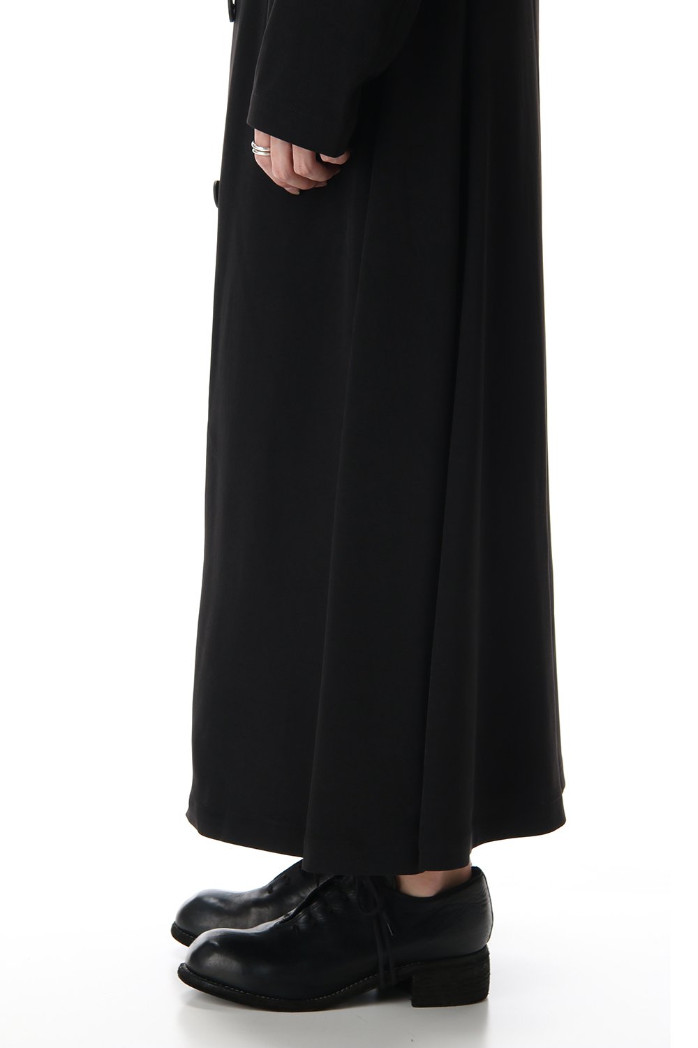 TA/Tuxedo Peaked Long dress