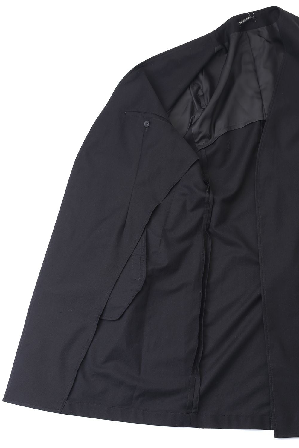 Cotton twill No Collar jacket