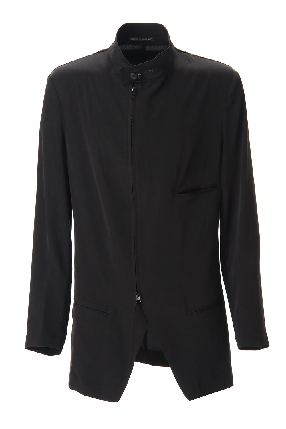 TA/Tuxedo Stand collar Zip jacket