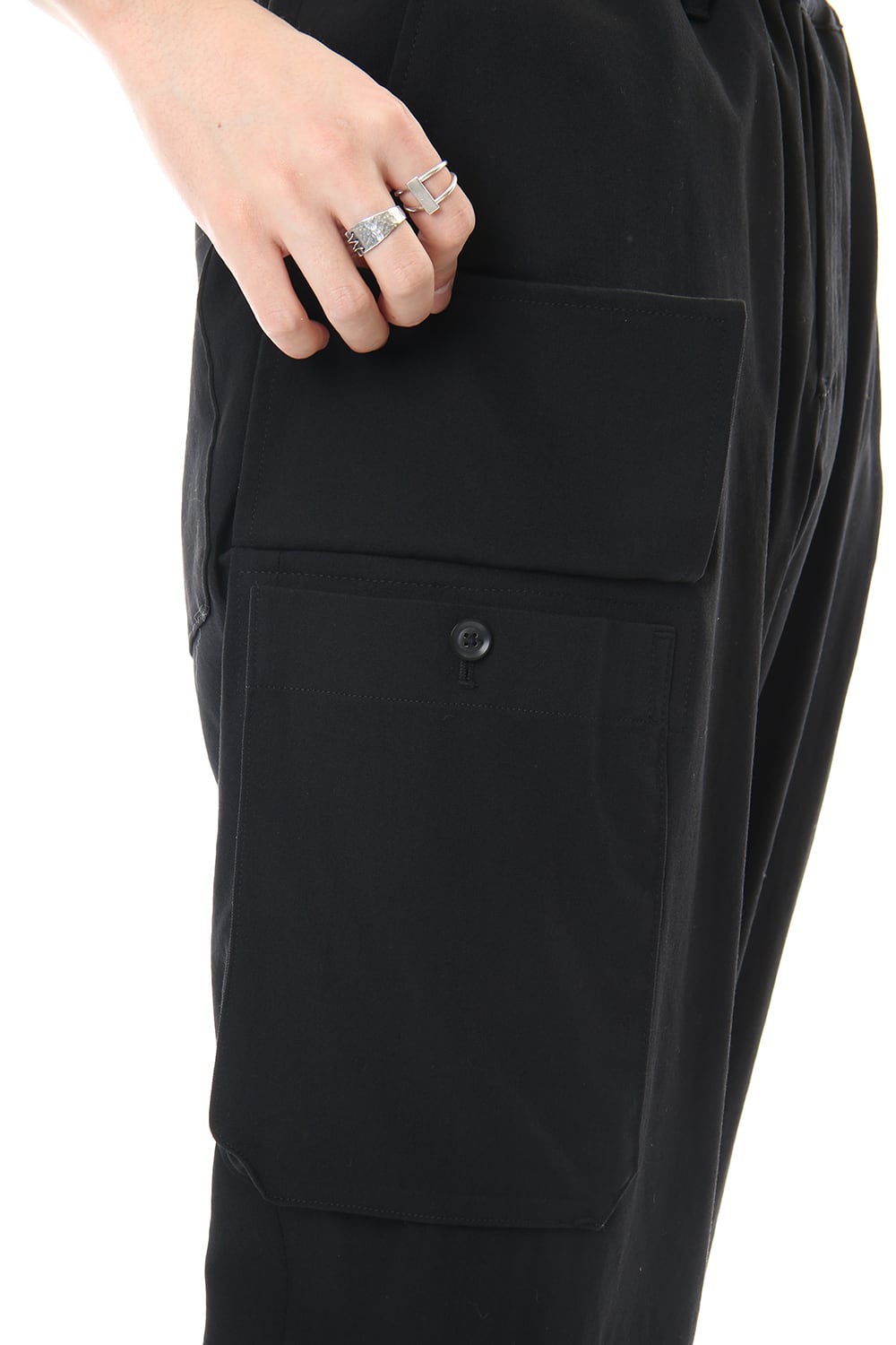 R-Waist Rib Pants
