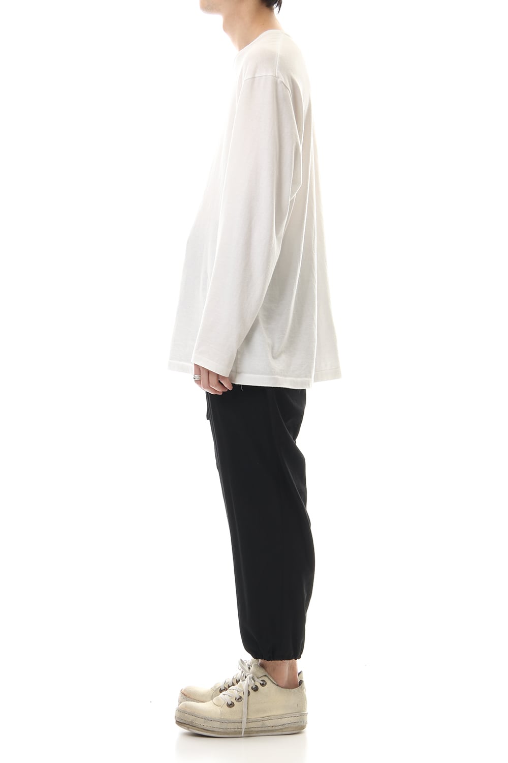 R-Waist Rib Pants
