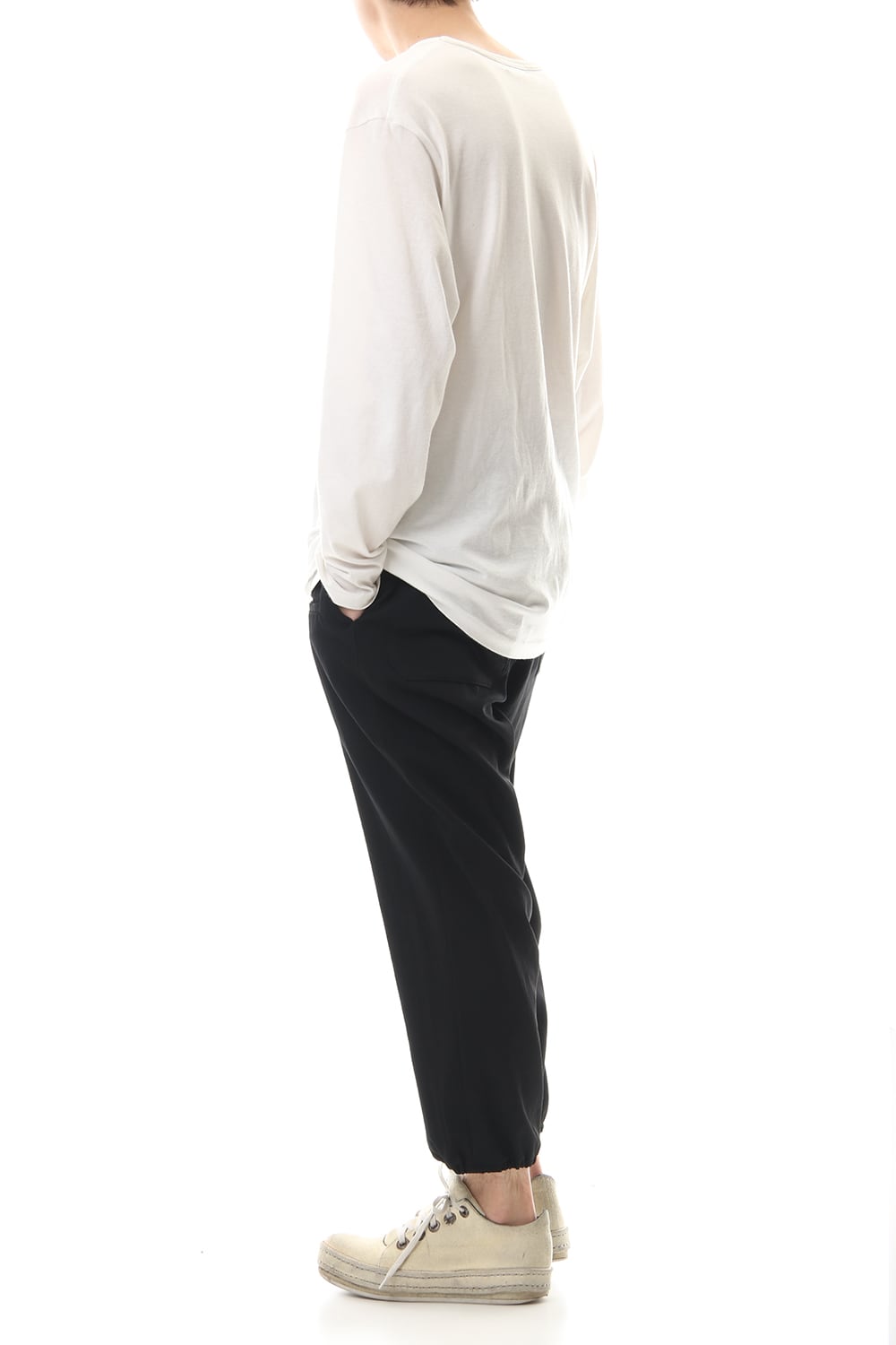 R-Waist Rib Pants
