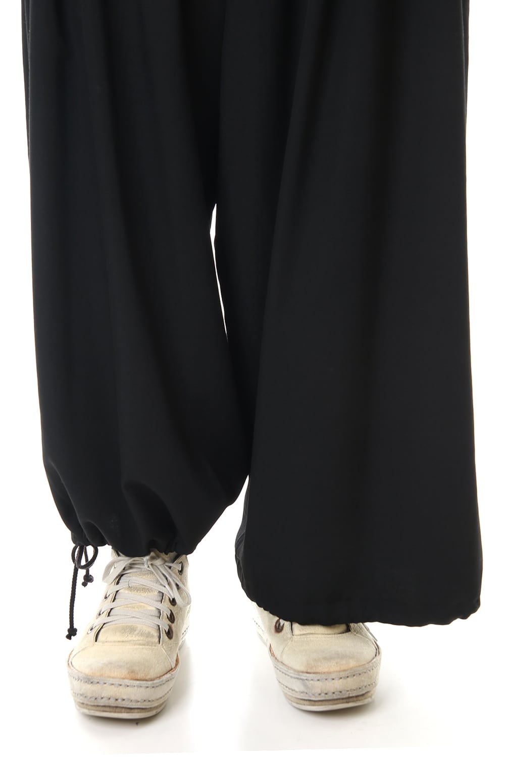 Wool Gabardine Balloon pants