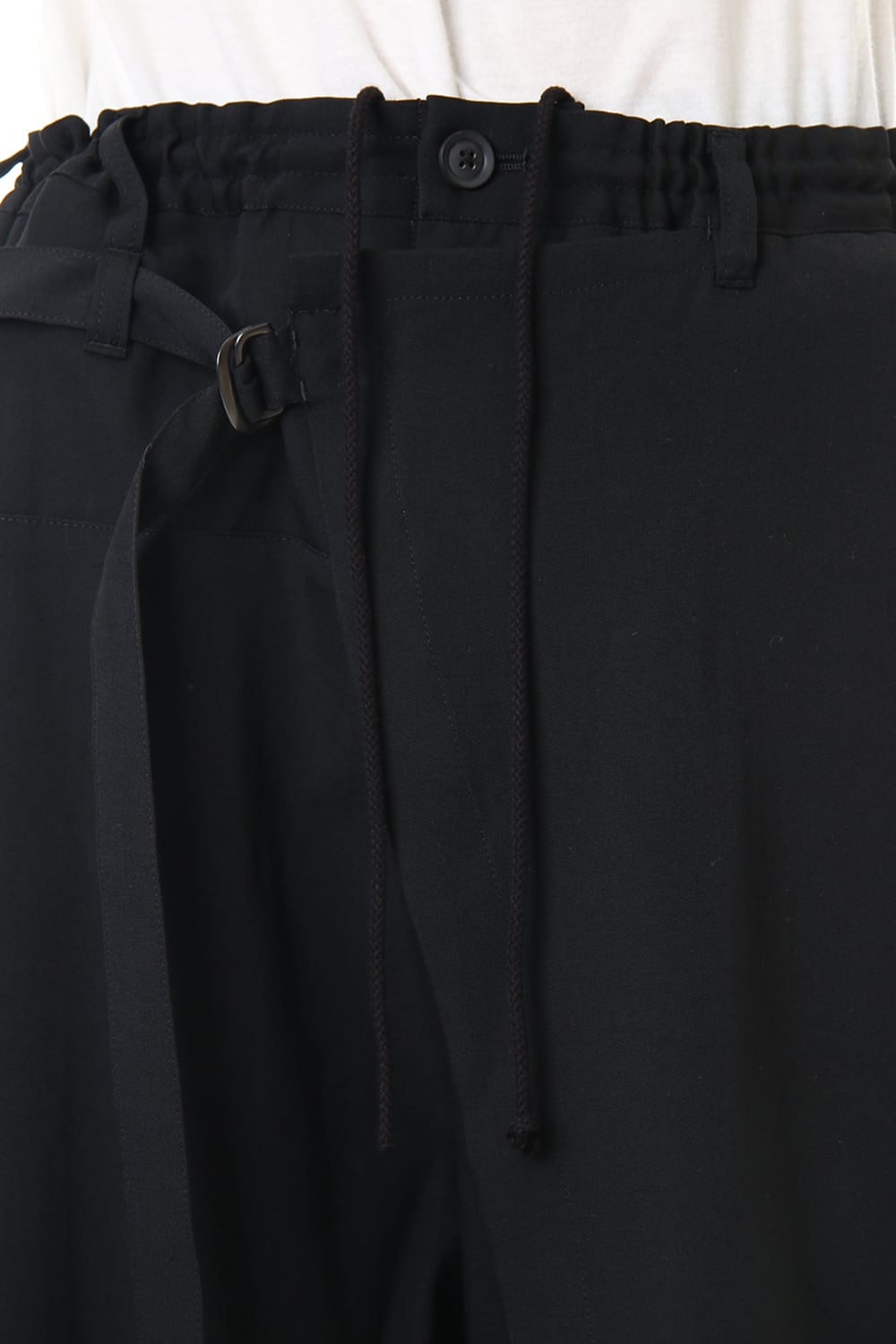 Wool Gabardine Regular Wrapped pants