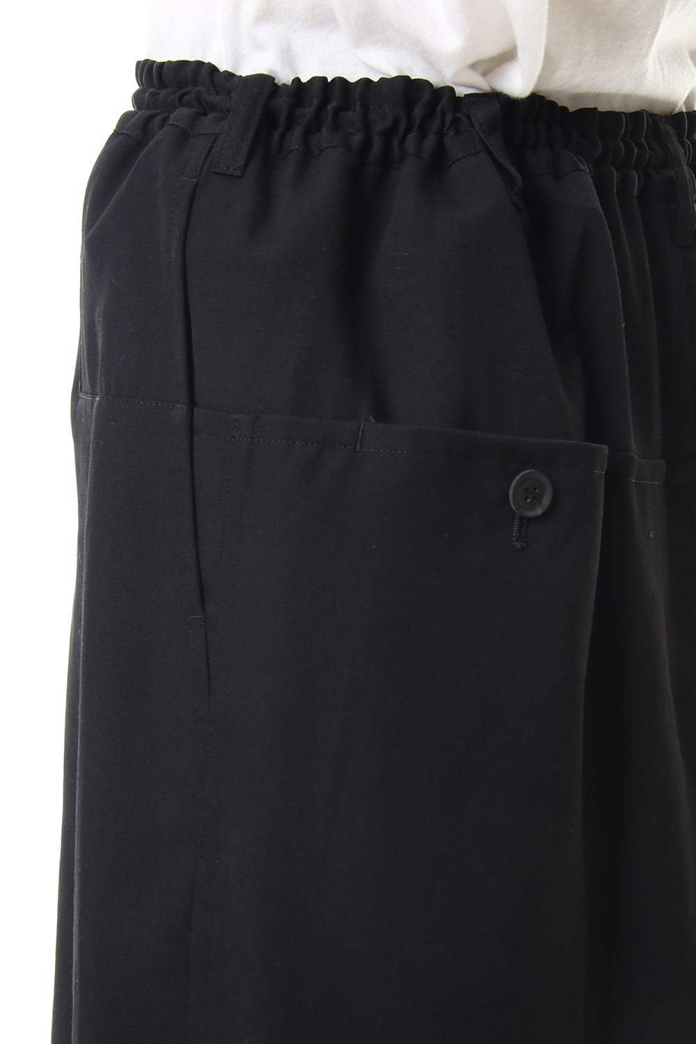 Wool Gabardine Regular Wrapped pants