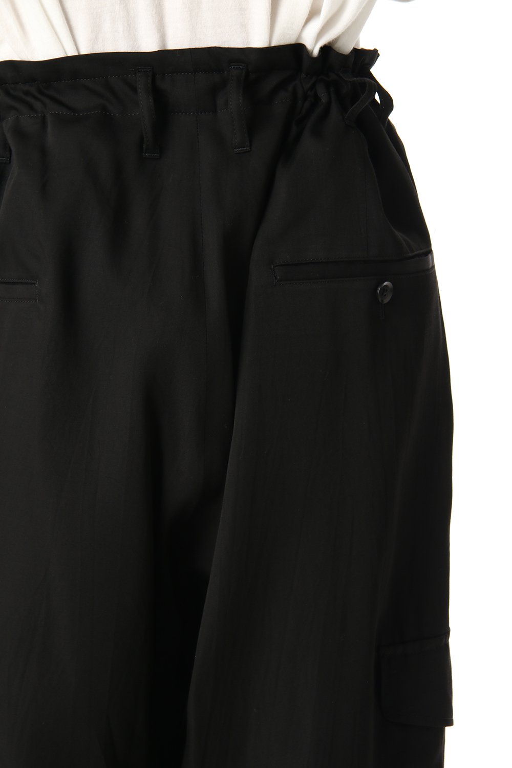 Cupro twill Adjusted pants